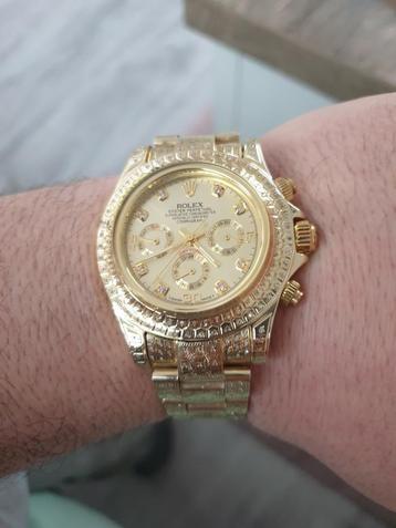 Gouden rolex daytona Geneve zie tekst beschikbaar voor biedingen