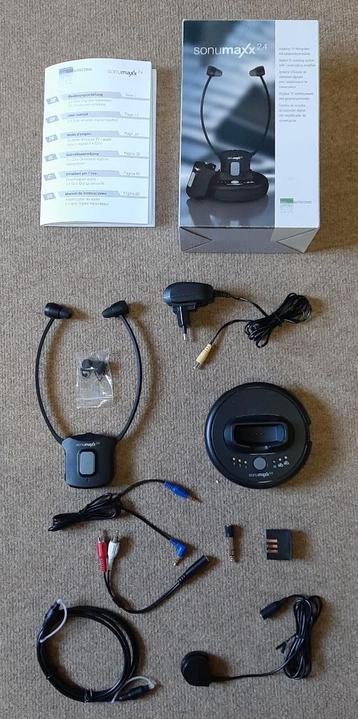 Sonumaxx 2.4 GHz met draadloze koptelefoon beschikbaar voor biedingen