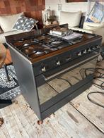 Smeg 90cm Fornuis Linea SNL91MFA7 - Zo goed als nieuw, Ophalen, Hete lucht, 60 cm of meer, Nieuw