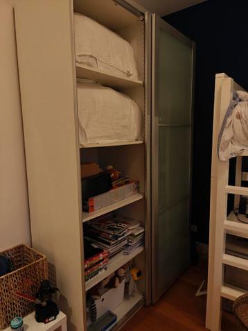 Ikea Pax kast met glazen schuifdeuren - afbeelding 2