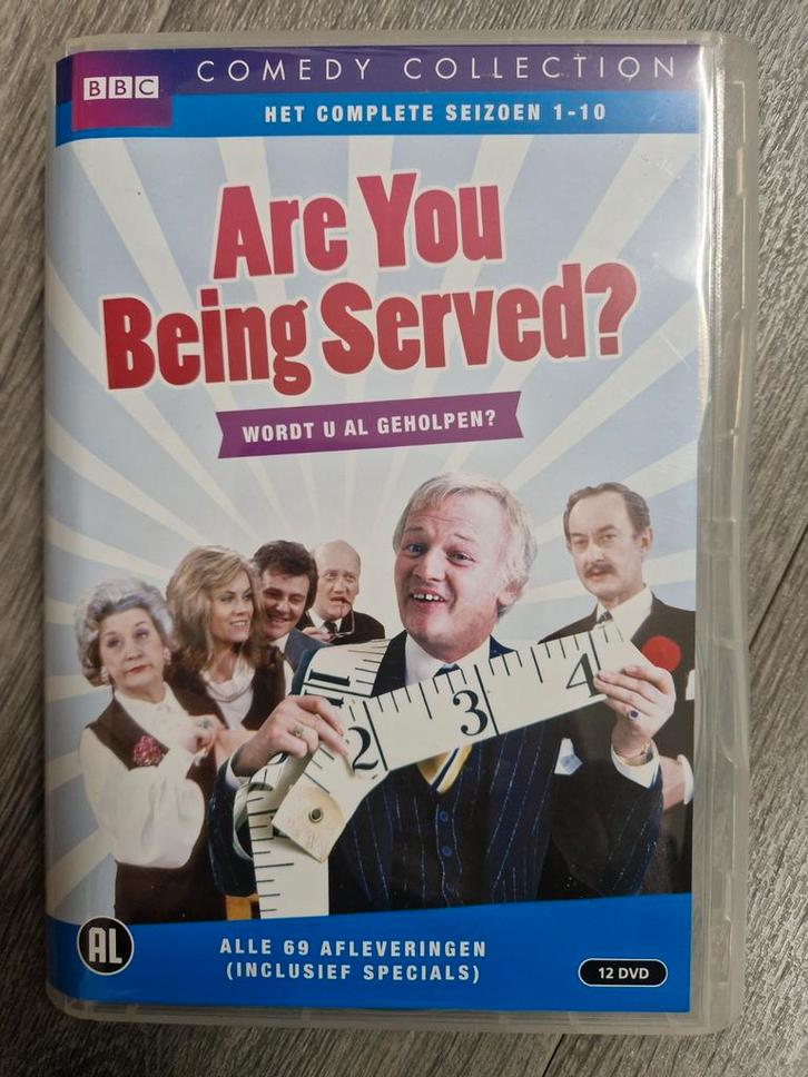 Are You Being Served? - Complete Seizoen 1-10 DVD Boxset, Cd's en Dvd's, Dvd's | Tv en Series, Gebruikt, Komedie, Boxset, Alle leeftijden