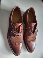 Nils luxe Bruine Veterschoenen - Maat 41, Kleding | Heren, Bruin, Ophalen of Verzenden, Zo goed als nieuw, Nils