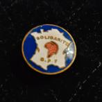 Frans Solidariteit button/ Speldje - Communisme, Ophalen of Verzenden, Gebruikt, Overige onderwerpen