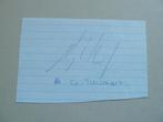 Handtekening. Gaston.Taument. Feyenoord, Verzamelen, Ophalen of Verzenden, Zo goed als nieuw, Feyenoord, Overige typen