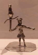 18e eeuwse zilveren miniatuur Valkenier. ( Van Strant ), Verzenden