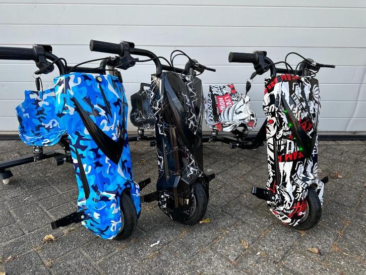 Elektrische Drift Trike Kart 250W 36V Bluetooth / Verlicht, Kinderen en Baby's, Speelgoed | Buiten | Accuvoertuigen, Nieuw, Ophalen of Verzenden