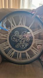 Moderne Wandklok met Tandwielen, Ophalen, Wandklok