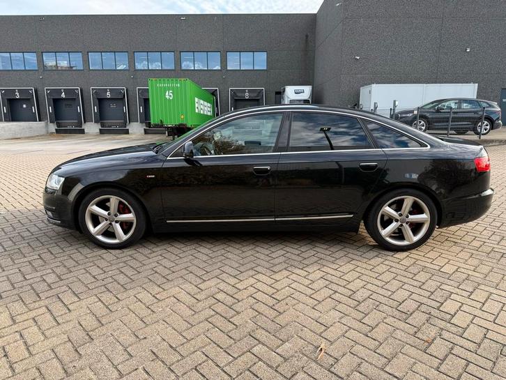 Audi A6 2.0 Tfsi 125KW AUT 2010 Zwart S-Line, Auto's, Audi, Particulier, A6, ABS, Adaptieve lichten, Adaptive Cruise Control, Airbags