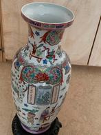 Mooie antieke chinese vaas met blauw stempel op de bodem, Antiek en Kunst, Ophalen