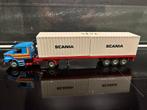 Tekno Scania torpedo met 2x 20ft container izgst, Ophalen of Verzenden, Zo goed als nieuw, Bus of Vrachtwagen, Tekno