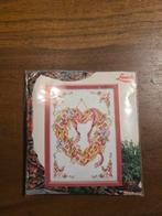 Borduurpakket Klein Hart - Lanarte, Hobby en Vrije tijd, Borduren en Borduurmachines, Ophalen of Verzenden, Nieuw, Handborduren