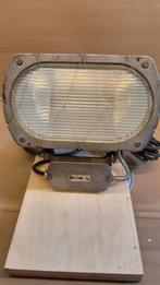 Vintage Aluminium Lamp - Industrieel Design, Gebruikt, Ophalen of Verzenden, Metaal, Minder dan 50 cm