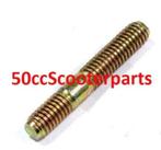 Uitlaat Tapeind M6X38 Vespa Piaggio Lx S Lxv Sprint 016060, Ophalen of Verzenden, 50cc-Scooterparts, Info@50cc-scooterparts.nl