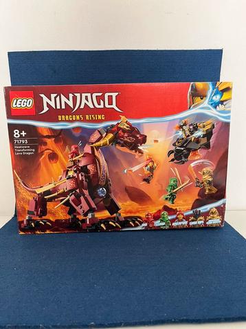 Lego Ninjago 71793 - Heatwave Transforming Lava Dragon beschikbaar voor biedingen