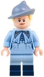 Lego minifiguur Fleur Delacour lichtblauw hp497, Ophalen of Verzenden, Nieuw, Losse stenen, Lego