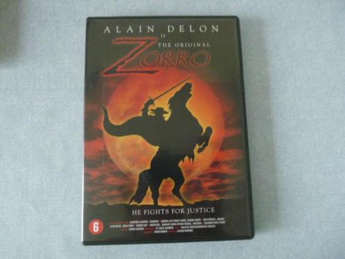 Zorro met Alain Delon dvd, Cd's en Dvd's, Dvd's | Kinderen en Jeugd, Zo goed als nieuw, Film, Avontuur, Vanaf 6 jaar, Ophalen of Verzenden