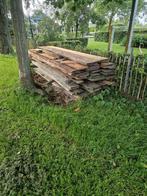 Houten Planken - +/- 60 stuks, Doe-het-zelf en Verbouw, Hout en Planken, Ophalen, Gebruikt, Minder dan 25 mm, Plank