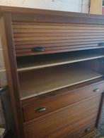 Vintage Roldeurkast met Laden, Diversen, Rommelmarktspullen, Ophalen