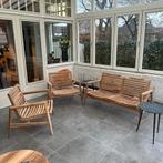 Lounge set Franky – massief teakhout - TTM Wonen, Ophalen, 4 zitplaatsen, Www.ttmwonen.nl, Teakhout