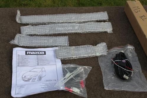 Optionele verlichte instaplijsten Mazda 3 BL, Auto diversen, Auto-accessoires, Nieuw, Ophalen