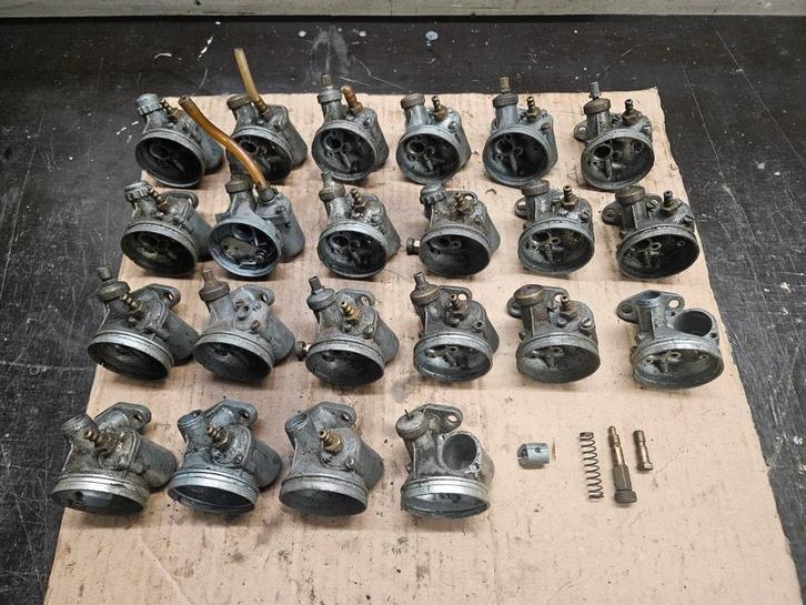 Encarwi carburateurs en onderdelen A9 A65 A67 JLO Puch, Fietsen en Brommers, Brommeronderdelen | Oldtimers, Gebruikt, Ophalen of Verzenden