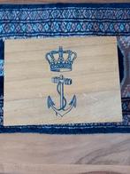 Kistje met kompas en verrekijker., Verzamelen, Scheepvaart, Ophalen of Verzenden, Zo goed als nieuw, Motorboot of Zeilboot, Gebruiksvoorwerp