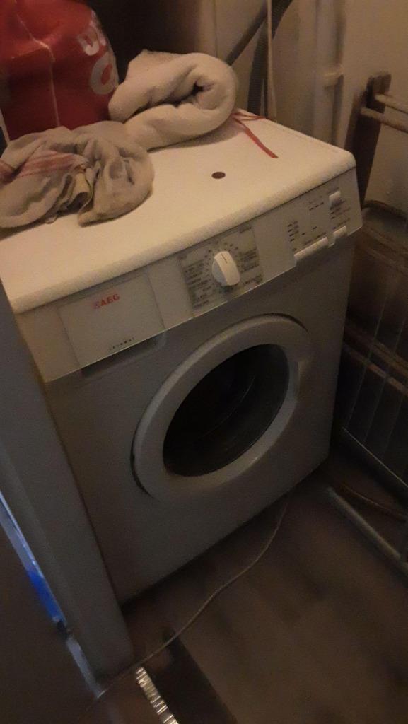 Wasmachine AEG Lavamat L56870 - weinig gebruikt, Witgoed en Apparatuur, Wasmachines, Gebruikt, Voorlader, 6 tot 8 kg, 85 tot 90 cm