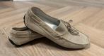 Loafers beige suède maat 40,5, Kleding | Dames, Verzenden, Instappers, Beige, Nieuw