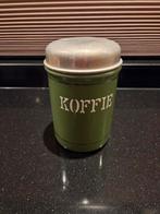 Retro antiek koffieblik, Antiek en Kunst, Antiek | Emaille, Ophalen of Verzenden