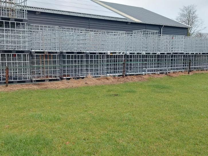 ibc container kooien kratten haardhoutkrat, Tuin en Terras, Haardhout, Minder dan 3 m³, Ophalen