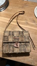 Riviera maison rattan handtas , 24x29cm, Huis en Inrichting, Ophalen of Verzenden, Zo goed als nieuw