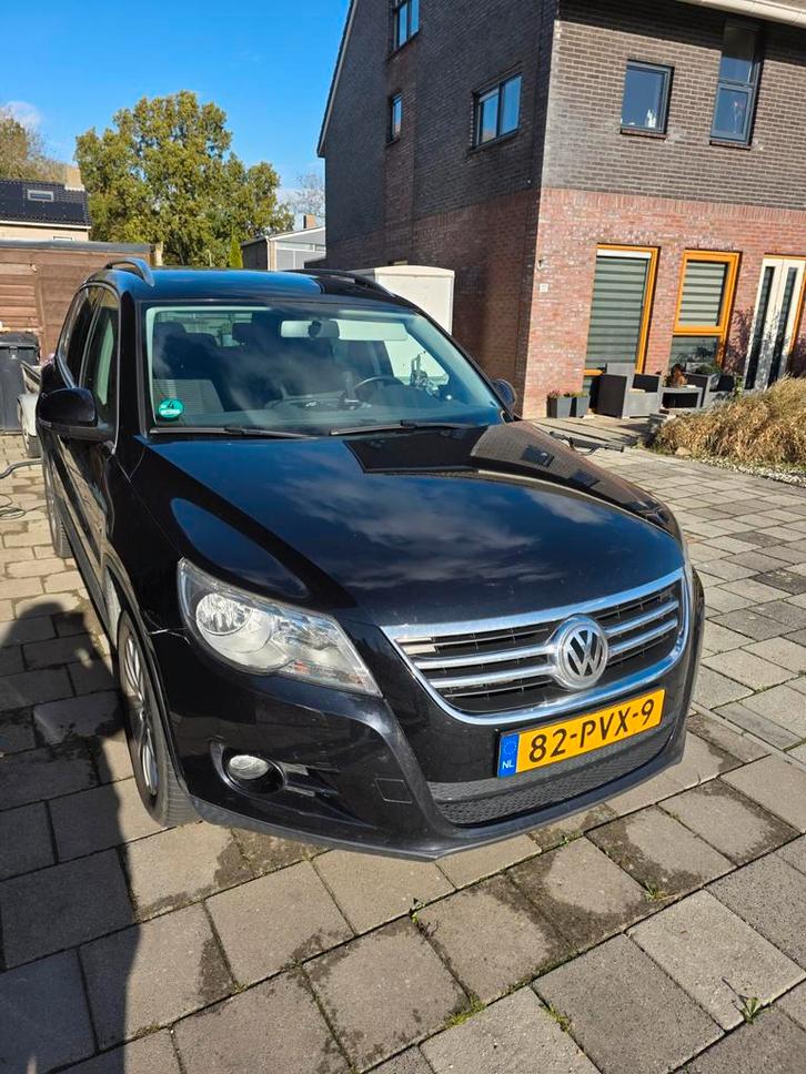 Volkswagen Tiguan 2.0 TDI 103KW 4MOTION DSG 2010 Zwart, Auto's, Volkswagen, Particulier, Tiguan, Diesel, E, SUV of Terreinwagen