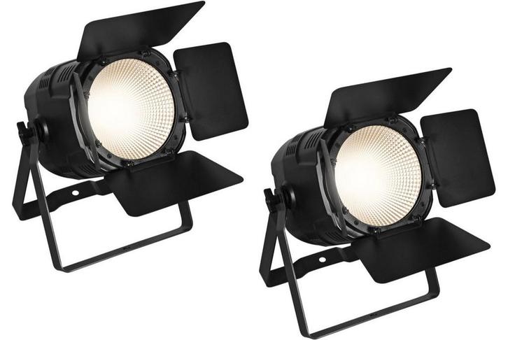 Eurolite LED Theatre COB 100 WW 2 Stuks Set, Audio, Tv en Foto, Fotografie | Fotostudio en Toebehoren, Zo goed als nieuw, Ophalen of Verzenden