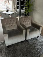 Gecapitonneerde Fauteuil - Stijlvol & Comfortabel, Huis en Inrichting, Fauteuils, Ophalen, Gebruikt, 75 tot 100 cm, Stof