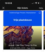 ANOUK vrije staanplaatsen! 2 september Ziggo, Tickets en Kaartjes, Twee personen