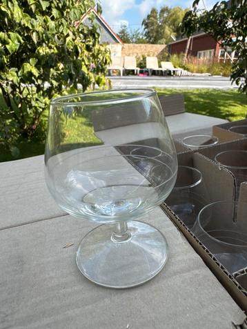 Antieke Cognacglazen - Set van 12 in Originele Verpakking beschikbaar voor biedingen