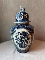 Vintage Royal Sphinx Maastricht Delft Blauw Vaas Gemberpot, Antiek en Kunst, Antiek | Vazen, Ophalen of Verzenden