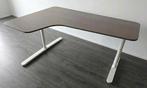 Ikea Bekant Hoekbureau Grijs/Wit (Linkse Hoek), Huis en Inrichting, Bureaus, Ophalen, Gebruikt, Bureau