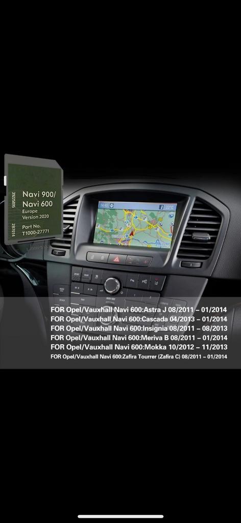 Navigatie update Opel Navi 600 - 900, Computers en Software, Navigatiesoftware, Zo goed als nieuw, Update, Heel Europa, Ophalen of Verzenden