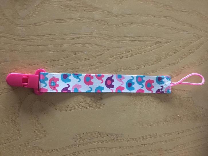 Speenkoord nieuw roze olifant baby meisje, Kinderen en Baby's, Badjes en Verzorging, Nieuw, Overige typen, Ophalen of Verzenden