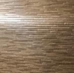 Nieuw! Luxe metallic bruin 3D behang. Extra breed: 70cm, Huis en Inrichting, Stoffering | Behang, Minder dan 10 m², Luxe, metallic, modern