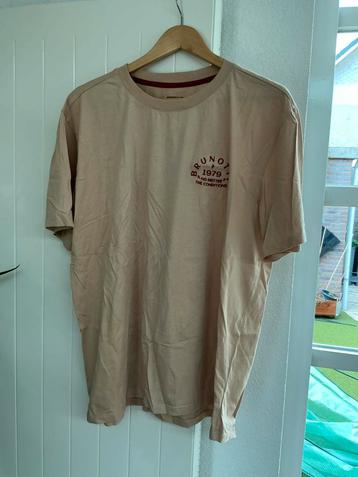 Brunotti T-shirt beige - Maat L beschikbaar voor biedingen