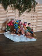 Lemax met zijn alle op de slee kerstdorp kersthuisjes, Ophalen of Verzenden, Zo goed als nieuw