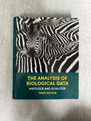 The analysis of biological data third edition beschikbaar voor biedingen