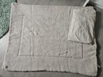 Boxkleed en hoeslaken boxmatras beige Jollein, Kinderen en Baby's, Boxen, Ophalen, Gebruikt, Boxkleed