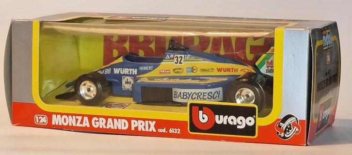 Bburago Monza Grand Prix F1 – 1:24 Die-Cast Modelauto, Hobby en Vrije tijd, Modelauto's | 1:24, Zo goed als nieuw, Auto, Bburago