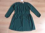 Nieuwe groene jurk maat 44 juna rose okselbreedte 60 cm, Maat 42/44 (L), Nieuw, Ophalen of Verzenden, Knielengte