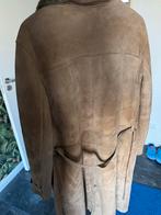 Vintage Bruine Leren Jas, Kleding | Heren, Ophalen of Verzenden, Zo goed als nieuw, Bruin