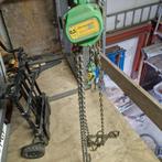 Handkettingtakel 0,5 ton, Ophalen