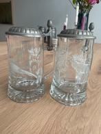 Bierpul met tinne deksel, Ophalen of Verzenden